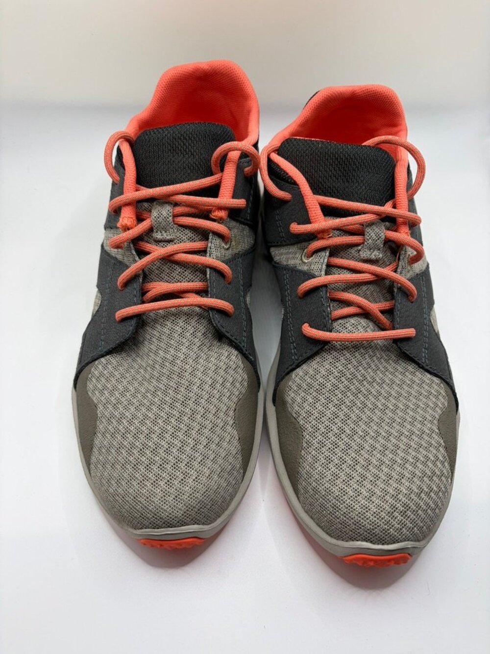 Merrell 1SIX8 Women’s Sneakers Size 8 Gray Coral Orange Athletic Training